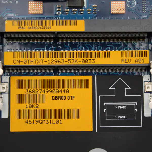 Płyta główna Dell Alien-ware M17x R4 LA-8341P CN-0THTXT