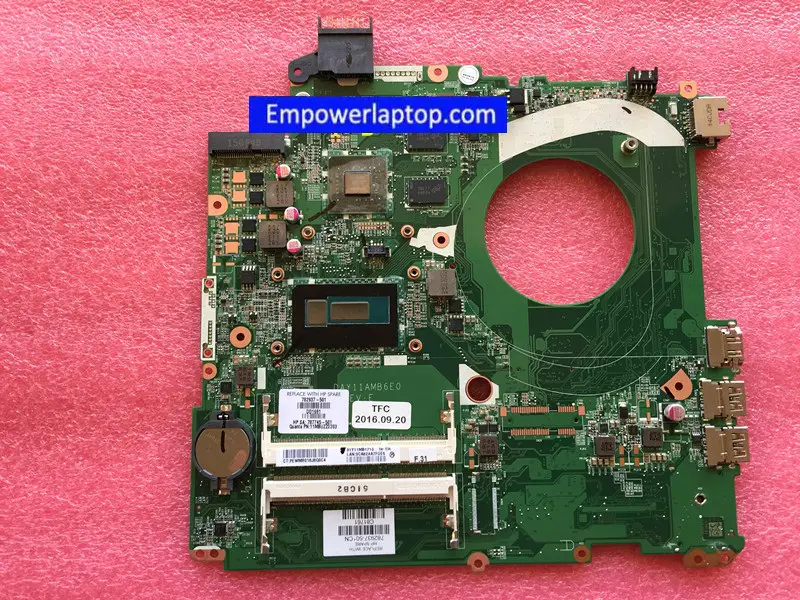 Płyta główna HP 856275-001 856275-501 856275-601 A9-9410 CPU DAG54AMB6D0