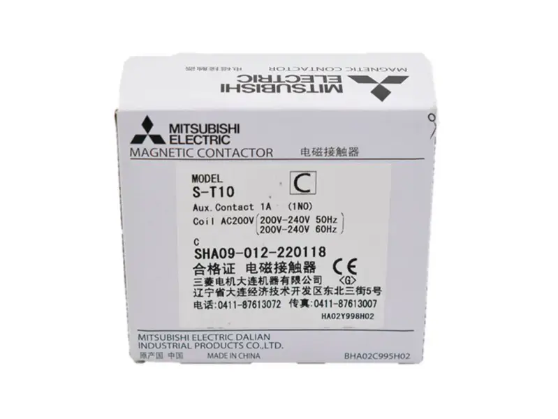 w sotck S-T10 220VAC Stycznik magnetyczny Mitsubishi 3P 200 do 220 VAC