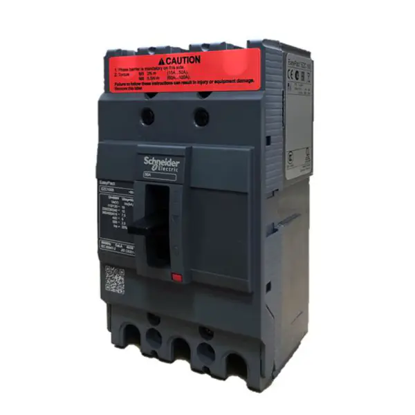 3-biegunowy wyłącznik kompaktowy Easypact EZC100B 3P50A