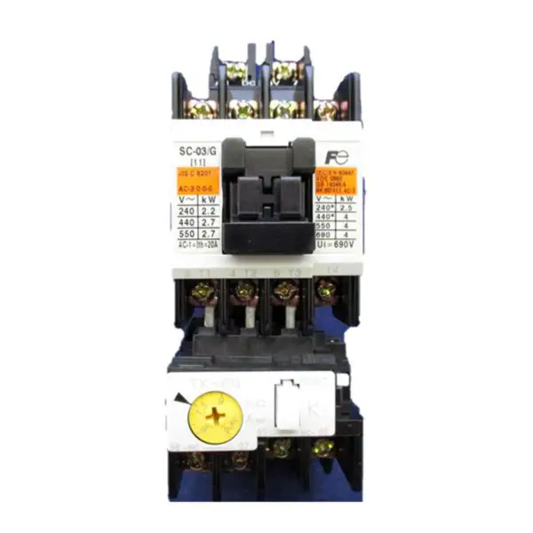 Wysokiej jakości rozrusznik magnetyczny FUJI SW-03 220V 0.15~0.24 A