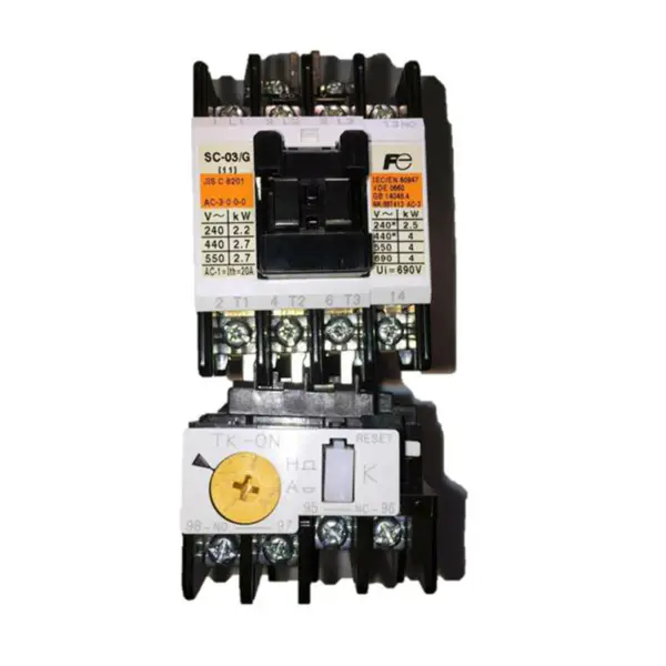 Wysokiej jakości rozrusznik magnetyczny FUJI SW-03 220V 2.8~4.2 A