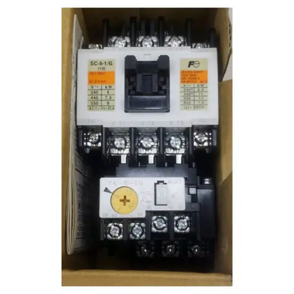 Wysokiej jakości rozrusznik magnetyczny FUJI SW-5-1 220V 12-18A 5HP