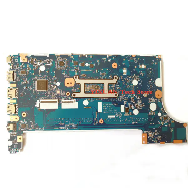 01LW199 Płyta główna do laptopa Lenovo Thinkpad E480 E580 EE480 EE580 NM-B421 i7-8550U RX550 2G