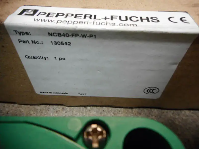 PEPPERL i FUCHS NCB40-FP-W-P1