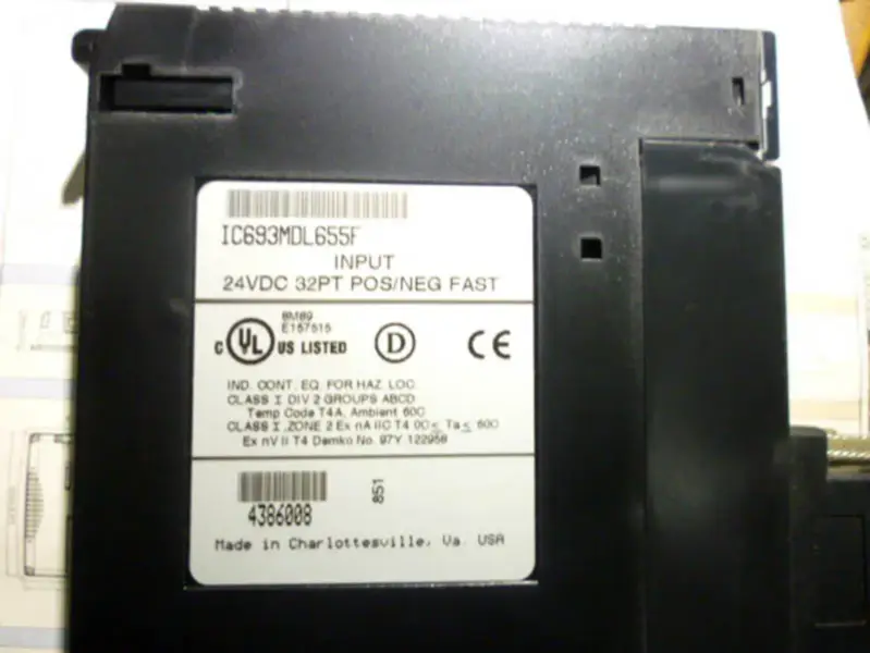 GE Fanuc PLC serii 90-30 IC693MDL655F