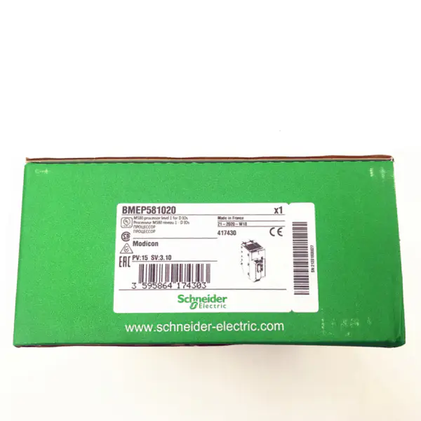 Sterownik PLC dla procesora Schneider Modicon M580 Poziom 1 dla DIO Moduł CPU BMEP581020