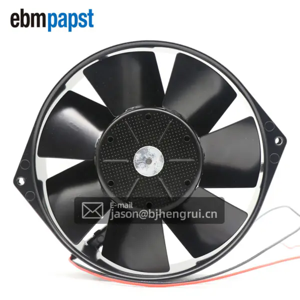 Wentylator chłodzący ebmpapst 7114N rozmiar 150 x 38 mm 24 V DC przepływ powietrza 308 m3/h 2850 obr.