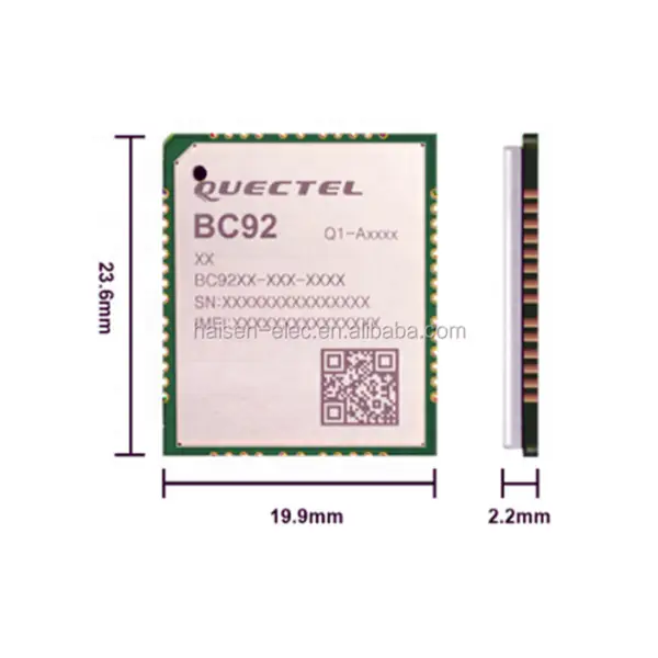 Quectel Dwutrybowy Moduł NB-IoT/GSM/GPRS BC92 Moduł LTE LPWA BC92
