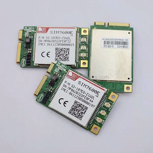 Moduł LTE CAT4 SIM7600E-PCIE Płytka adaptera Mini PCIE z najnowszą kartą katalogową oprogramowania sprzętowego SIM7600G-PCIE