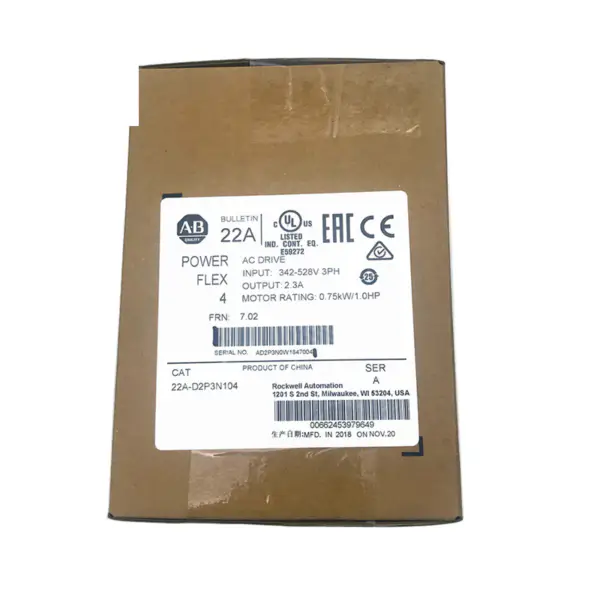 Falownik Rockwell Automation Allen Bradley 22A-D2P3N104