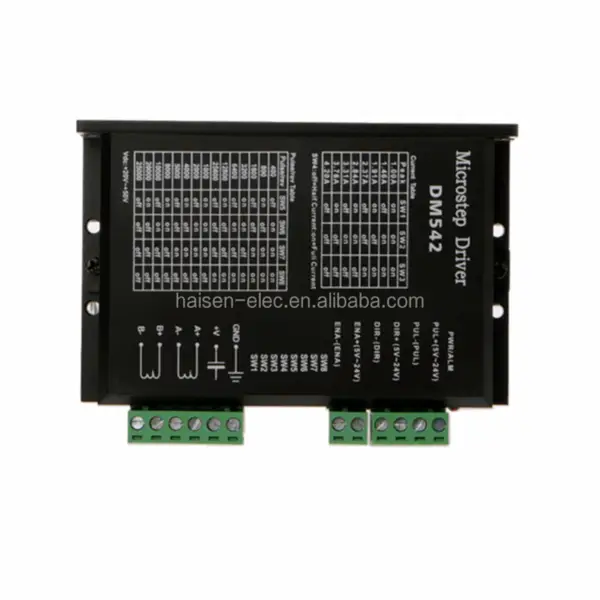 Cyfrowy sterownik silnika krokowego DSP Microstep18-48 VDC 4.2A sterownik cnc silnika krokowego Dm542