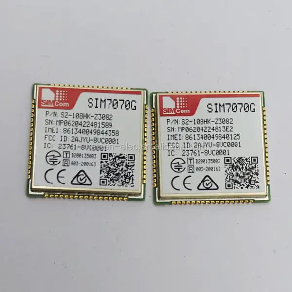 Moduł SIMCOM LPWA GPRS SIM7070 SIM7070G do zastosowań M2M obsługuje tryby komunikacji bezprzewodowej