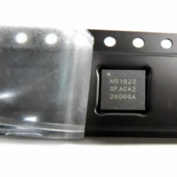 Bezprzewodowy wieloprotokołowy układ SoC RF BLE QFN48 NRF51822 Bezprzewodowy układ nadawczo-odbiorczy BLE4.0 N51822 nRF51822-QFAC