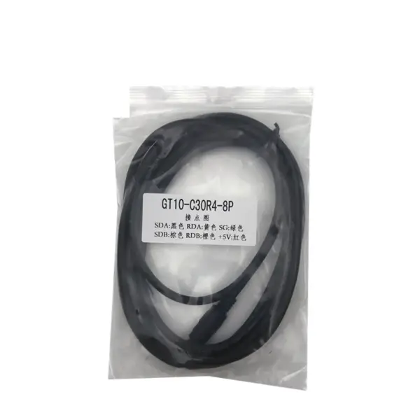 Ekran dotykowy Mitsubishi GT1030 FX PLC Kabel komunikacyjny GT10-C30R4-8P