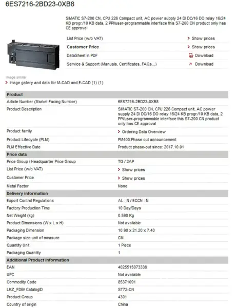 Kabel Siemens PLC do hmi 6ES7153-2BA81-0XB0 6ES71532BA810XB0