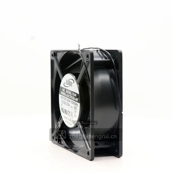 ADDA AA1281UB-AW 120MM 115VAC 107CFM 48.1DB 12038 Osiowy wentylator chłodzący