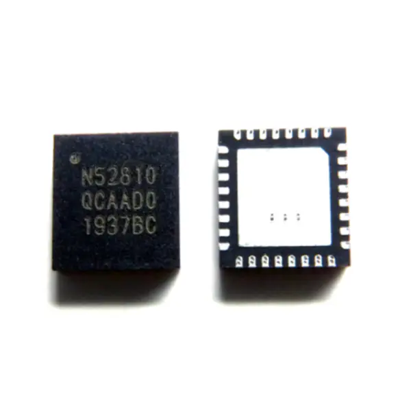 Układ RF BLE5.0 małej mocy NRF52810-QCAA-T NRF52810-QCAA-R NRF52810-QCAA-R7 IC RF TXRX+MCU BT 32WFQFN