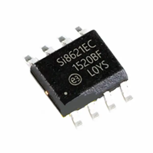 Układ scalony izolatora cyfrowego SI8621EC-B-IS SI8621EC-B-ISR DGTL ISO 3750VRMS 2CH GP 8SOIC