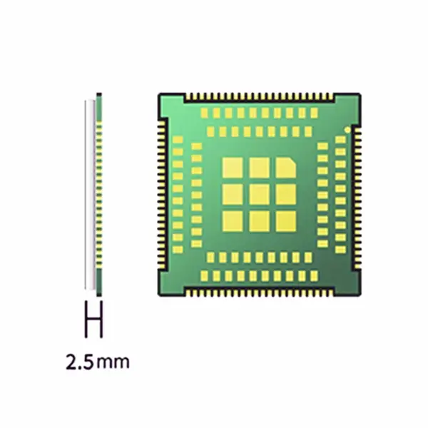 Moduł SIMCOM 4G LTE Cat 4 A7602E-H A7602SA-H obsługuje tryby komunikacji bezprzewodowej kompatybilne z serią SIM5320/SIM5360