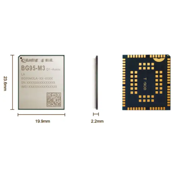LPWA BG95 LTE Cat M1/ Cat NB2/ Moduł EGPRS BG95M1LA-64-SGNS BG95M2LA-64-SGNS BG95M3LA-64-SGNS Pakiet LGA
