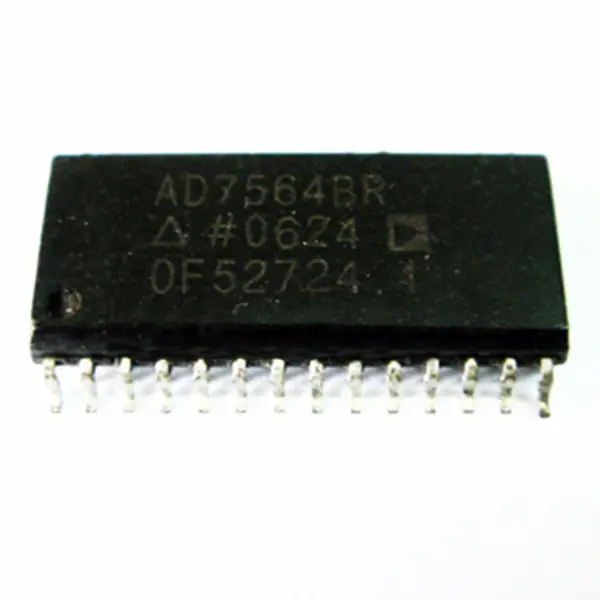 Przetwornik analogowo-cyfrowy Układ scalony AD7564BRSZ-REEL AD7564BRSZ AD7564BRZ AD7564BR IC DAC 12BIT A-OUT 28SSOP