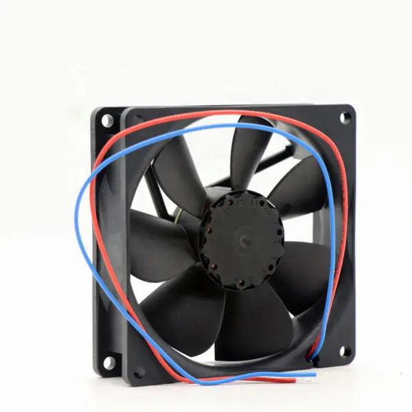 Ebm papst 3414N 92x92x25mm 24VDC 49.4CFM 2.3W 32dBA 2700RPM Wentylator osiowy z łożyskiem kulkowym