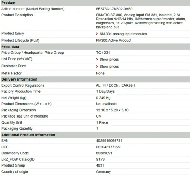 moduł ściemniacza lampy ac 6ES5324-3UR11 6ES53243UR11
