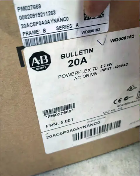falownik allen bradley 20BC2P1A0AYNANC0 20BC2P1A0AYNANC0