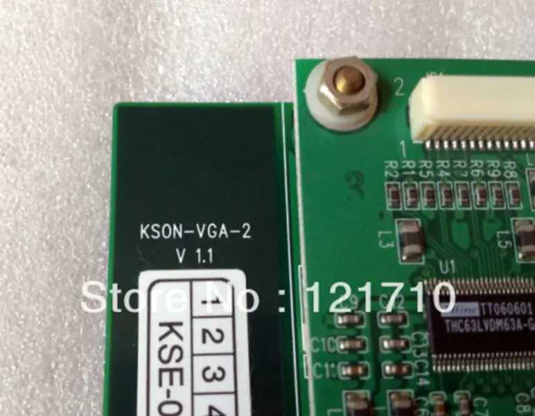 THS-2005 Interfejs ISA Karty wyświetlaczy LCD Przemysłowa płyta główna KSON-VGA-2 V 1.1