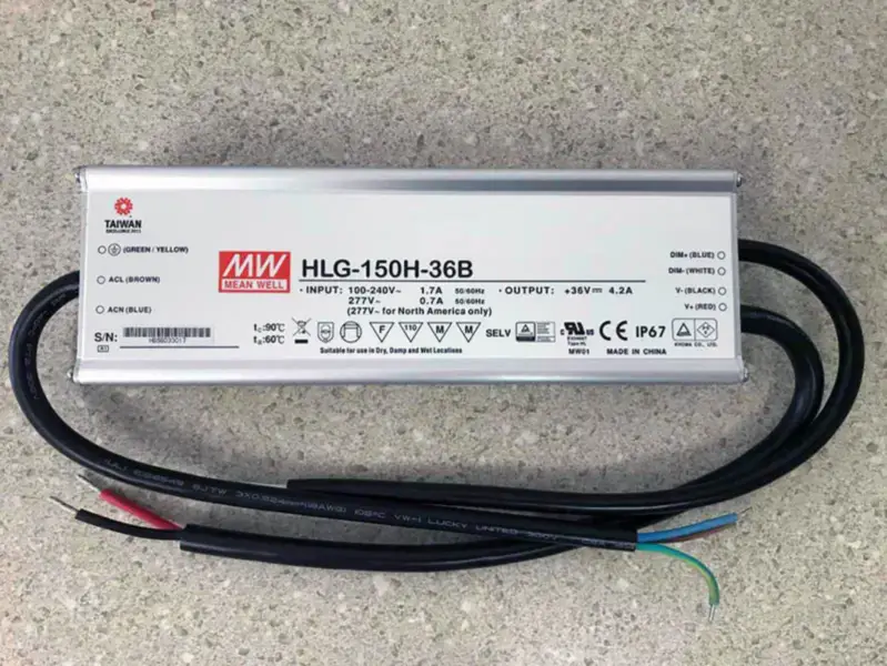 Średnia studnia HLG-150H-36B