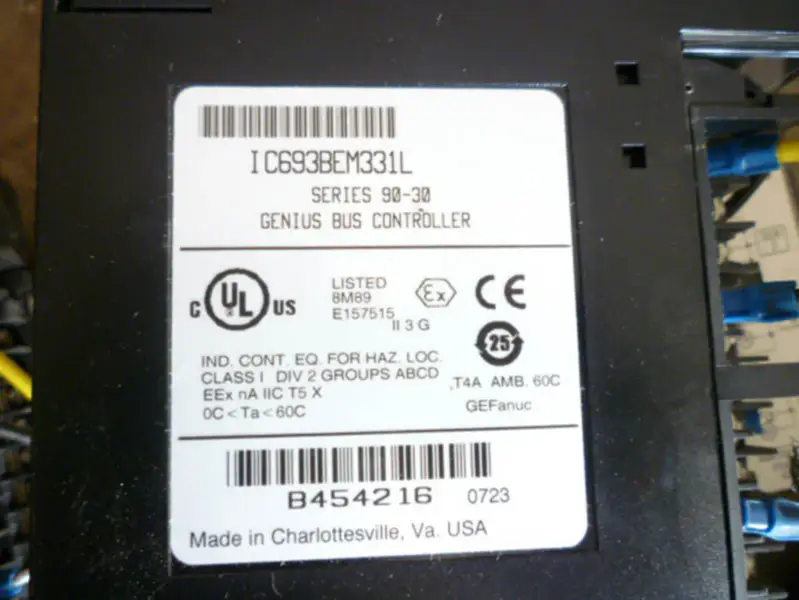GE Fanuc PLC serii 90-30 IC693BEM331L