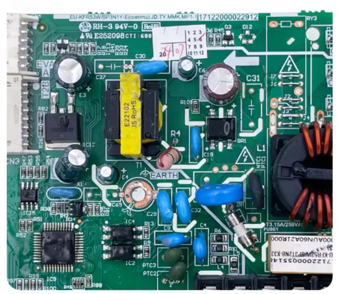 Płyta sterowania klimatyzatora Midea EU-KFR53W/BP3N1Y-E(commu).JD.TY.MMK.MP1-1 Obwód 17122000022912