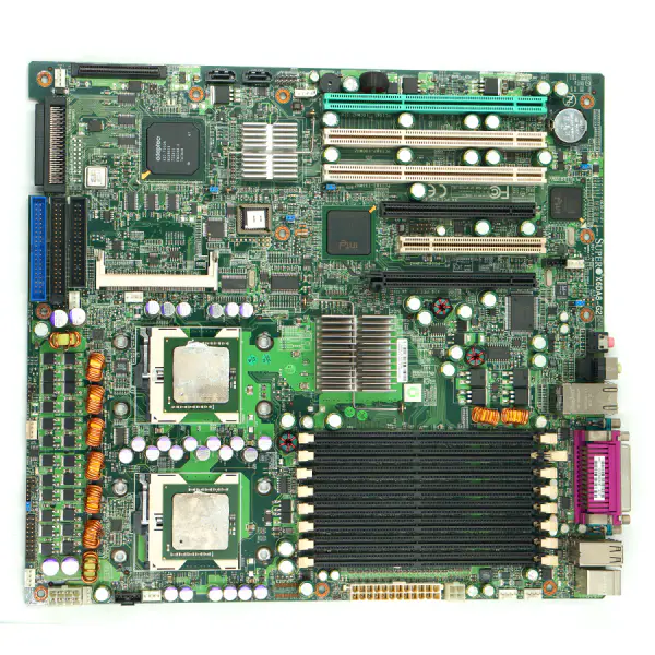 Płyta główna SUPER do stacji roboczych SUPER X6DA8-G2 REV 3.00 z podwójnym gniazdem xeon 604 i przemysłowym interfejsem raid scsi 68 pin