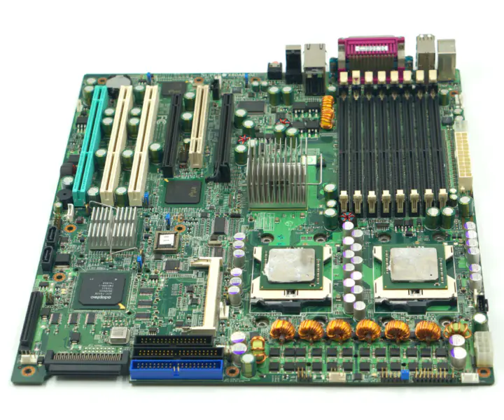 Płyta główna SUPER do stacji roboczych SUPER X6DA8-G2 REV 3.00 z podwójnym gniazdem xeon 604 i przemysłowym interfejsem raid scsi 68 pin