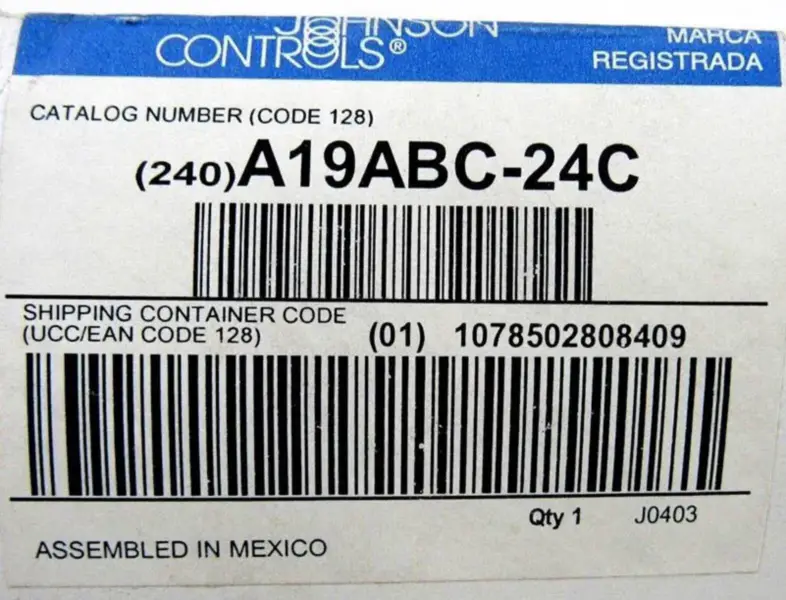 Moduł sterownika PLC JOHNSON A19ABC-24C