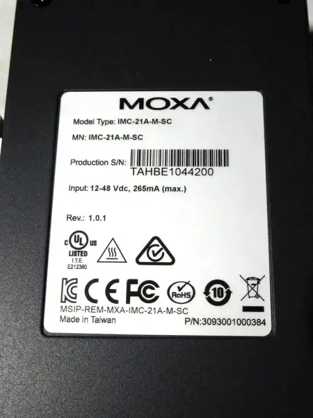 Konwerter MOXA IMC-21A-M-SC