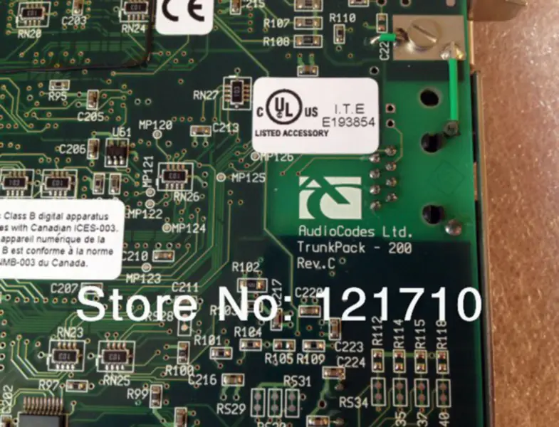 Audiocodes AudioCodes TrunkPack-200 REV.C TXB-22 REV.A przemysłowa płyta główna