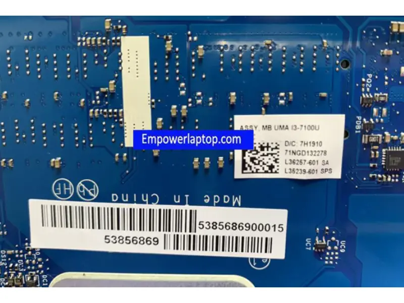 HP 15T-DA 15-DA L35239-601 L35239-501 L35239-001 LA-G07DP I3-7100U płyta główna laptopa