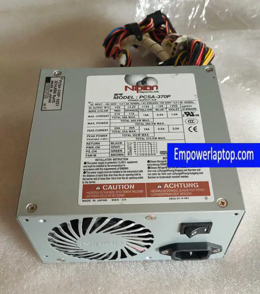 Zasilacz NiPron PCSA-370P 370W PCSA-370P-X2S1
