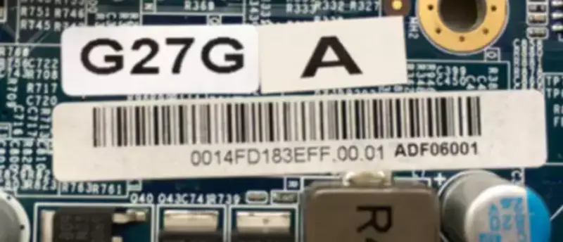 Przemysłowa płyta główna G27G N8900 MB VER:0.2