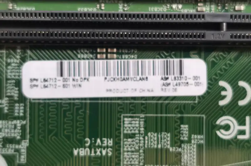 Płyta główna HP ProDesk 400 G6 SFF L64712-001 L64712-601 L63310-001 L49705-001
