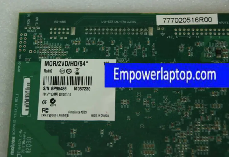 Karta przechwytująca Matrox MOR/2VD/HD/84 Y7173_01