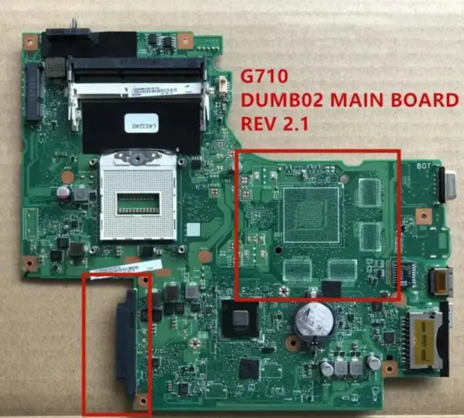 Płyta główna Lenovo G710 DUMB02 REV 2.1