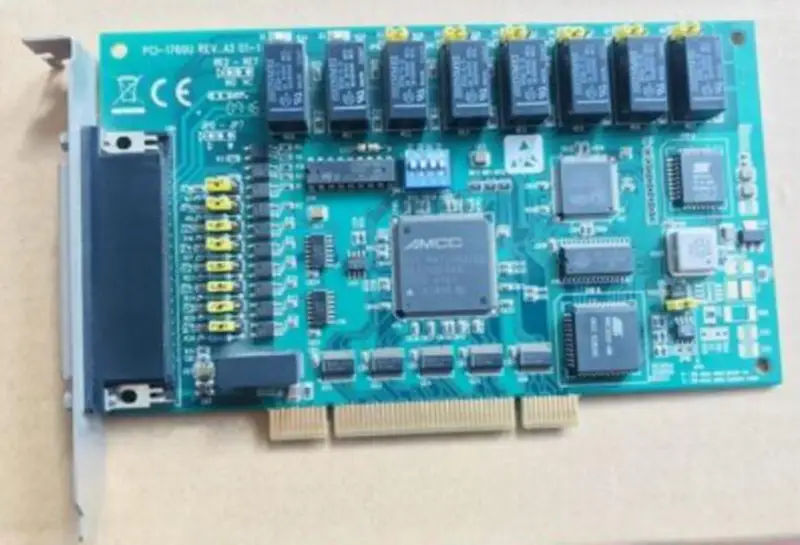 Advantech PCI-1760U REV.B1 A1 A2 8-kanałowy przekaźnik i 8-kanałowe izolowane wejście cyfrowe Uniwersalna karta PCI