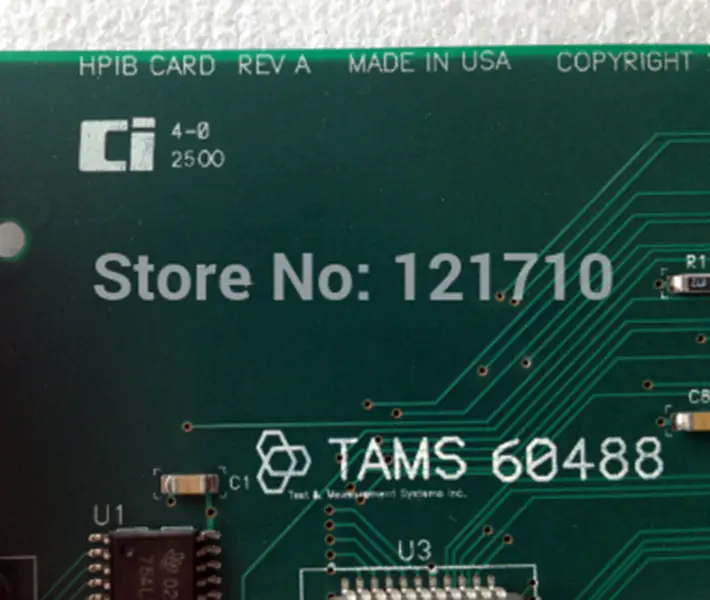 TAMS TAMS 60488 Interfejs PCI REV A dla przemysłowej płyty głównej HP-IB HPIB special CARD