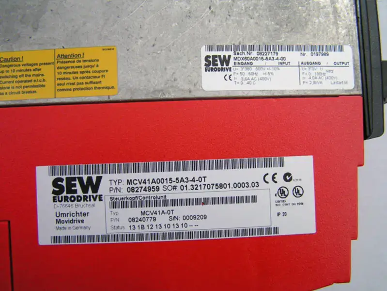 Sew Eurodrive MCV41A0015-5A3-4-0T