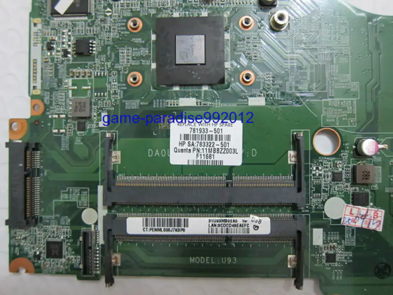 Płyta główna HP 781933-501