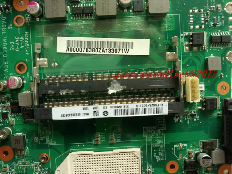 Płyta główna Toshiba 31BL7MB0010