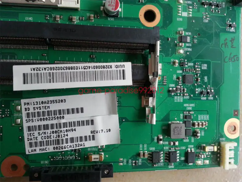 Płyta główna Toshiba V000225000